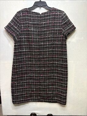 Loft Tweed Shift Dress Size 14P EUC